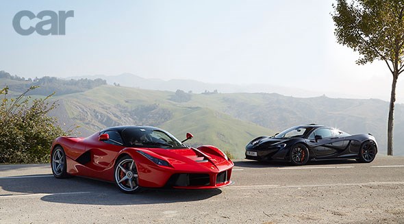 Two supercar legends, one twin test