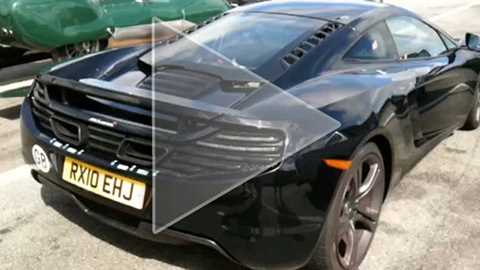 See the McLaren MP4-12C in our video player embedded in the main story