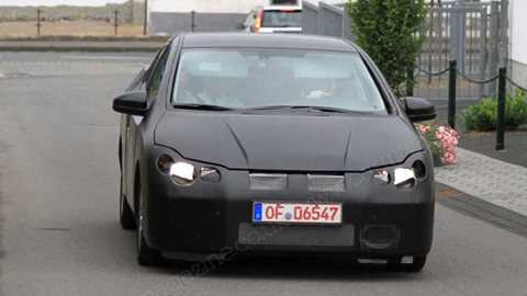 The new Honda Civic, spied in Germany