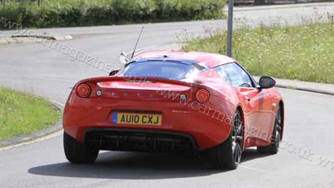 Lotus Evora S (2010): the spy shots