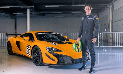 Bruno Senna's 650S Sprint