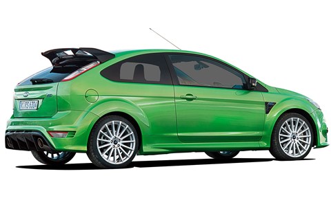 Ford's Mk2 Focus RS changed the front-wheel drive seen with its RevoKnuckle suspension. It's bold looks and staggering performance can be obtained for around the £20k mark