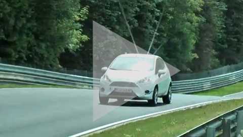 Ford Fiesta ST (2012) new spy video