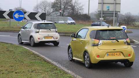 Aston Martin is preparing an electric drive version of the Cygnet city car