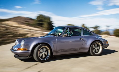 ‘The car had to  be a blue-sky  “what if?” With no limits, how great could the air- cooled 911 be?’