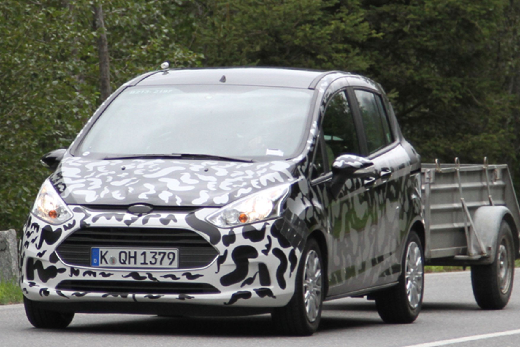 Ford Fiesta B-Max (2012) Spy Photos | CAR Magazine