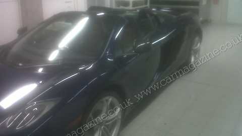 McLaren MP4-12C Spyder: CAR's world exclusive undisguised spyshots