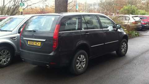 Tata Aria - spied by a CAR reader in the Midlands