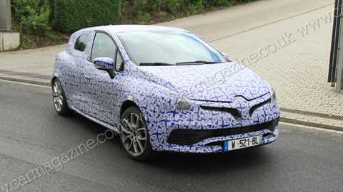 Renault Clio (2012) spy shots - the new Clio revealed