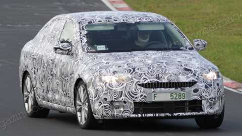 Skoda Octavia (2013) spy shots