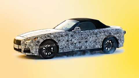 The BMW Z5 will replace the outgoing Z4 and looks as if it's only just bigger than an MX-5; could make for interesting dynamics