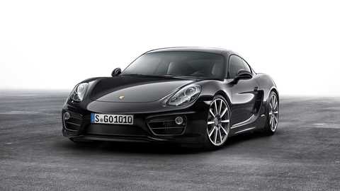 The Porsche Cayman Black Edition is, err, very black