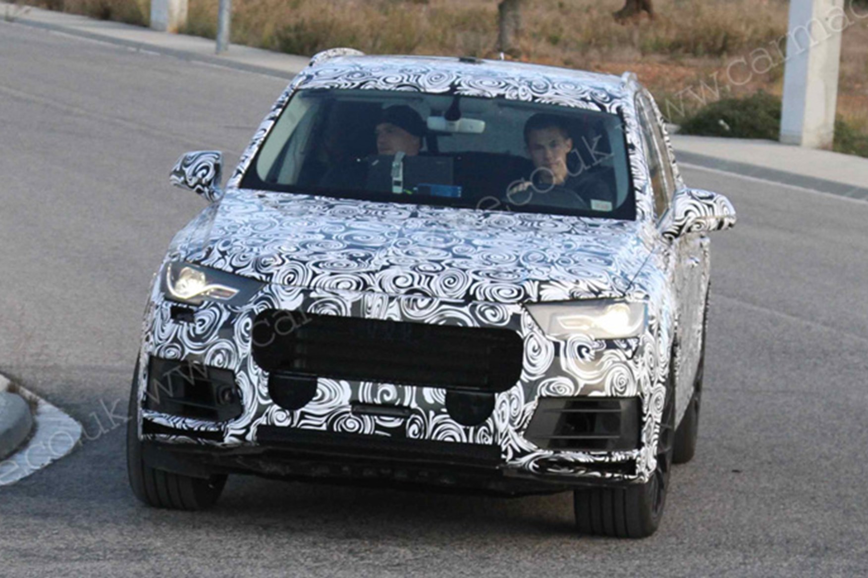 Audi Q7 (2015) Spied