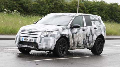 Land Rover Discovery Sport spy photos