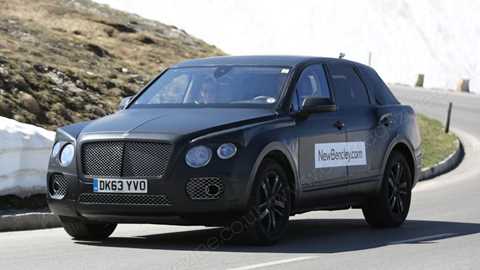 Bentley SUV: the new 2014 spy photos
