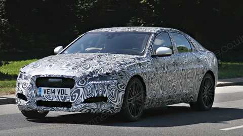 Gotcha! It's the new 2016 Jaguar XF