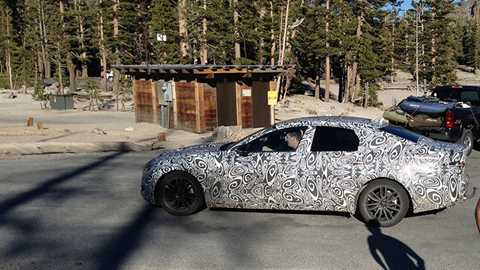 CAR reader scoops the new Jaguar XF in Yosemite