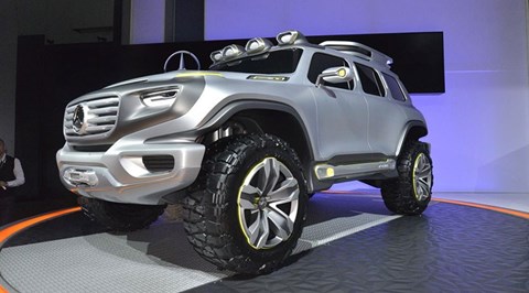 The Mercedes-Benz Ener-G Force concept car from 2012: clues to the 2019 GLB