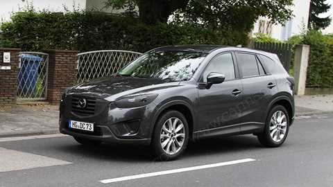 The latest Mazda CX-5 prototypes on test in Germany