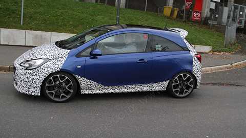 Vauxhall Corsa VXR is due to be shown at 2015 Geneva motor show