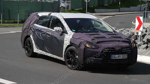 Hyundai i40: preparing for a 2015 facelift