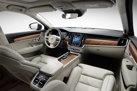 Volvo V90 interior