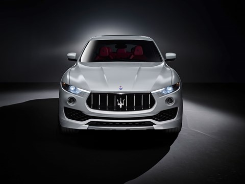 Face of the new Maserati Levante