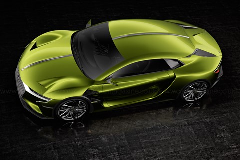 DS E-Tense concept