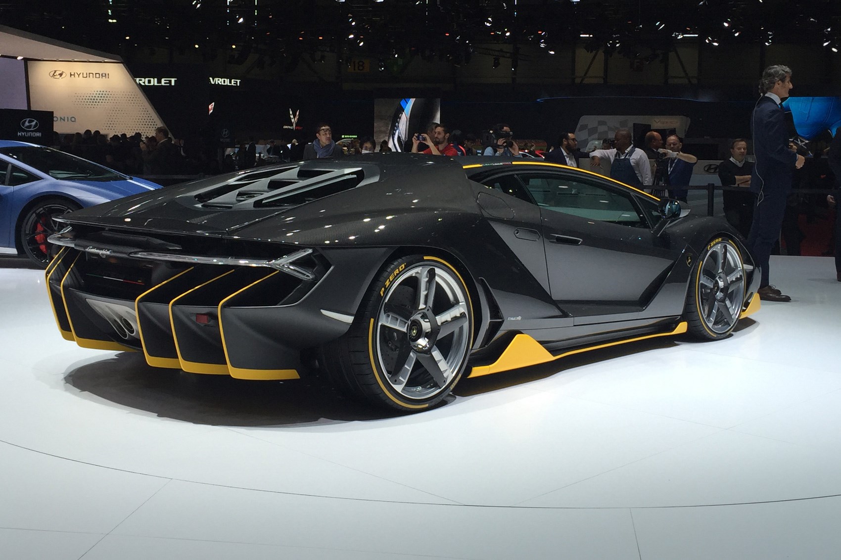 Our kind of birthday cake: new Lamborghini Centenario unveiled at Geneva  motor show | CAR Magazine