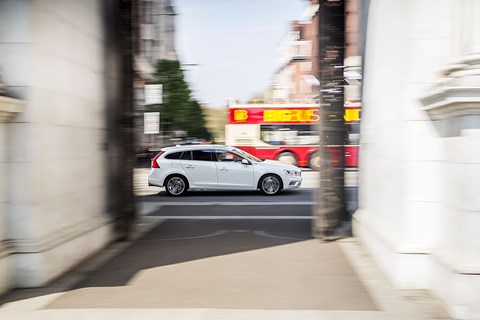 For a Volvo wagon, it offers little space, especially in the boot