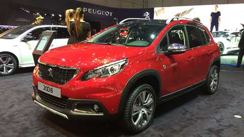 The big news at Geneva: a scrubbed-up Peugeot 2008