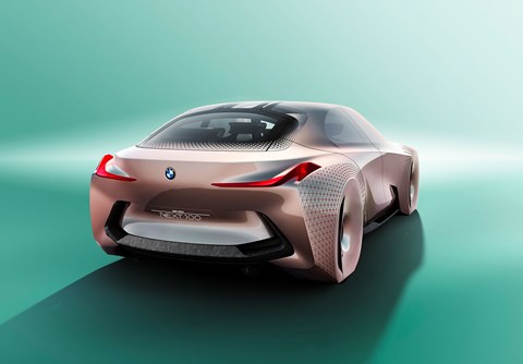 Ultimate driving machine? It's the future BMW driving, right there