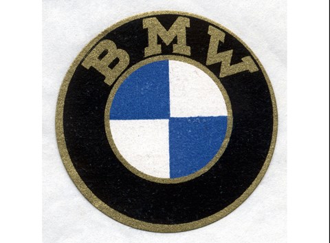 The original BMW badge from 1917