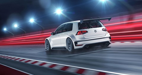 The VW Golf world touring car