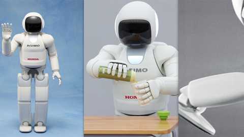 Honda Asimo - the 2012 humanoid robot