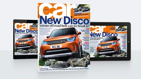 CAR magazine, January 2017 cover