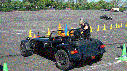 Our man had a day drifting Caterhams - all in the name of driver improvement, of course