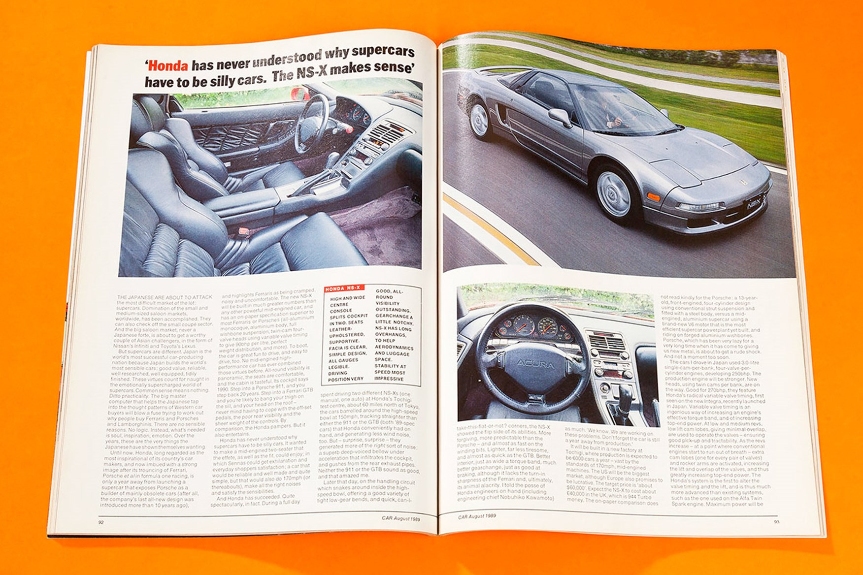Carhuna | 1995 Honda NSX - Proceeds to Charity