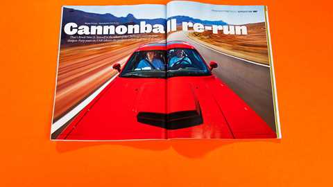 Cannonball Re-run part 1, CAR magazine, January 2011