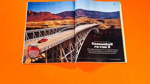 Cannonball Re-run part 2, CAR magazine, February 2011