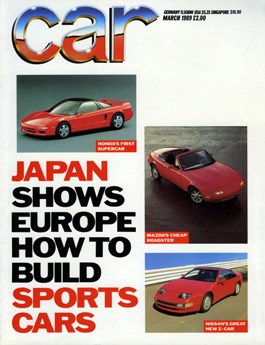 March 1989 CAR magazine