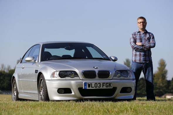 Andy Downes and his eventual E46 BMW M3