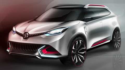 MG's new British-designed concept car: the CS crossover