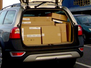A trip to Ikea in the XC70