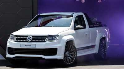 VW Amarok Power Pick-Up (2013) first pictures of super-truck concept