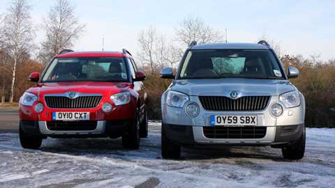 Our 2wd Skoda Yeti squares up to 4wd one. But even in the snow, we found the 2wd one fine