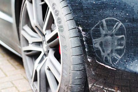 CAR magazine's Peugeot RCZ R gets a scraped nose